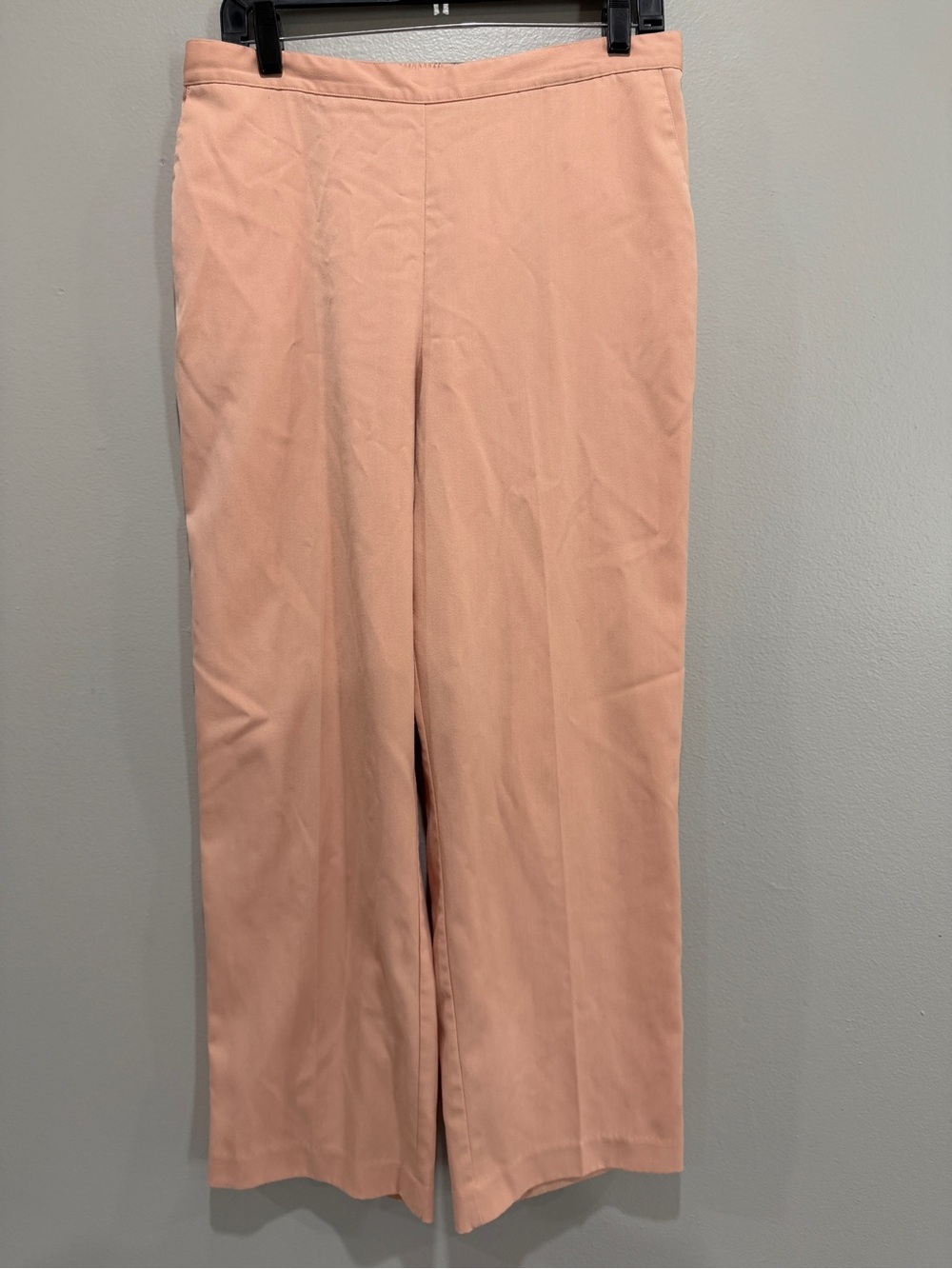 Alfred Dunner Women’s Peach Pants with Back Elastic-Waist size 14